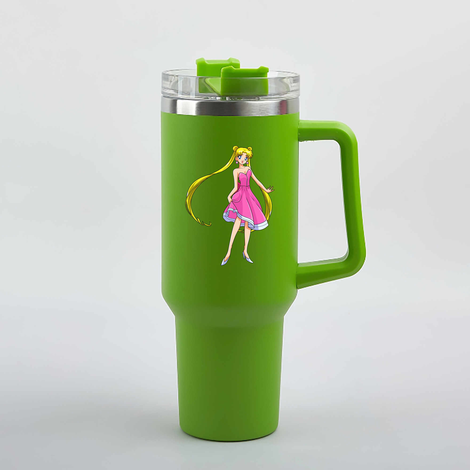（画像用） 美少女戦士セーラームーン 愛野 美奈子 あいの みなこ Sailor Moon Aino Minako 1200mL車用タンブラー（カラープリント）